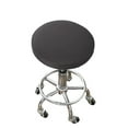 thumbnail image 2 of FOCUSSEXY Bar Stool Covers Round Stool Cushion Covers Stool Chair Covers Barstool Covers Slipcovers Set of 1-8, Feature Stretchy Thick Bouncy Fabric Washable, Dia 12"-16", 2 of 7