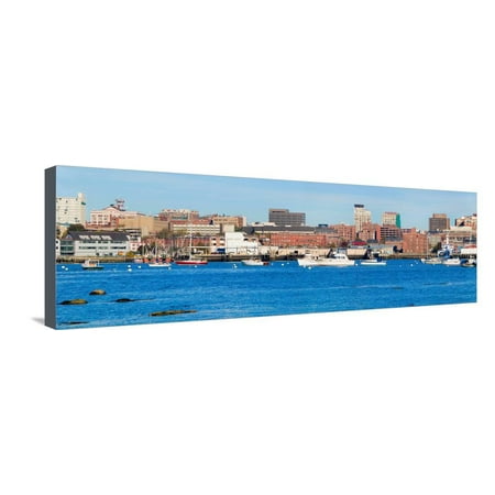 boat canvas portland maine panoramic view of portland harbor boats with south boat canvas portland maine panoramic view of portland harbor boats with south