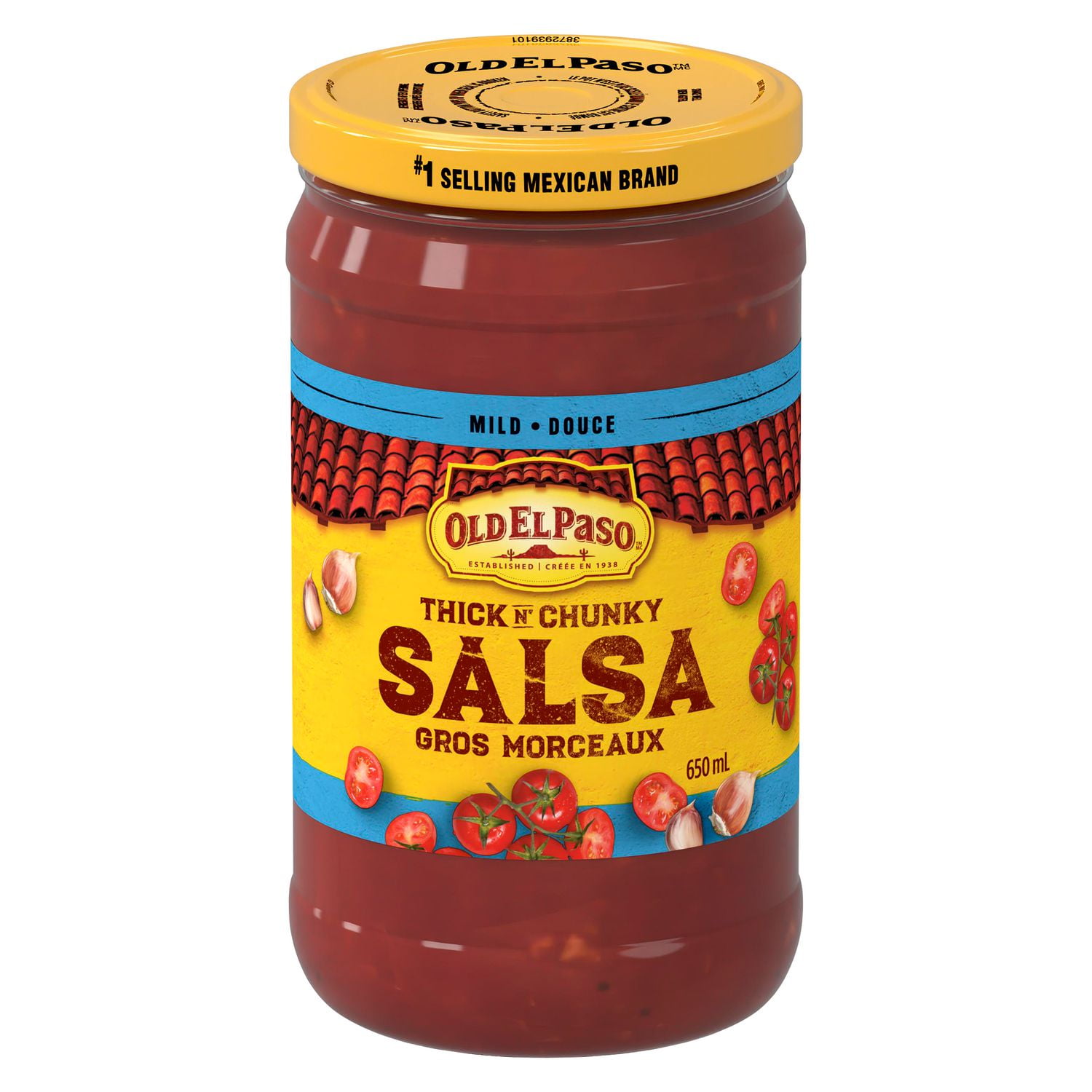 Old El Paso Thick 'n Chunky Mild Salsa, 650 ml