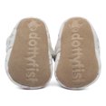 thumbnail image 5 of Dotty Fish Soft Cotton Baby Booties - Non-Slip, Warm Fleece Lined – Butterflies, 12-18 Months, 5 of 6