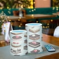 thumbnail image 3 of Yayeee Flameless Candles with Remote Flickering Battery Operated Multi Color Changing, Cute Chocolate Cakes, 3 of 7