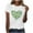 White, variant on Nmnitkp Womens Tops High-Quality Fabric St Patricks Day Shirt Women - Funny Spring Tops for Women Shirts Lucky Shamrock T Shirt Casual Irish Short Sleeve Tops