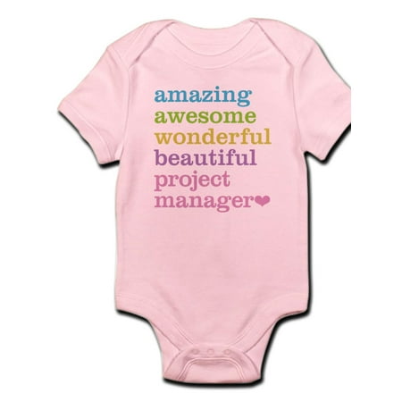 

CafePress - Project Manager Body Suit - Baby Light Bodysuit