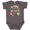 Charcoal Grey, variant on Inktastic Happy Mother's Day Flowers Boys or Girls Baby Bodysuit