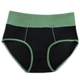 thumbnail image 3 of sous-Vêtements Taille Haute Confort pour Femmes Couverture Complète Respirant Usage Quotidien avec Design Coloré, 3 of 3