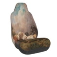 thumbnail image 1 of Balery Three Horses Oil Painting Funda de Asiento para Auto con Diseño - Cubierta Frontal Suave y Transpirable con Protector Antideslizante- 1 Unidad, 1 of 5