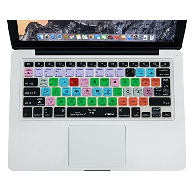 XSKN para Logic Pro X Diseño de acceso directo Funda de silicona para