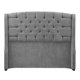 thumbnail image 1 of Cabecera Matrimonial Dicasa Sitka Gris Oscuro, 1 of 6