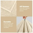 thumbnail image 6 of Superior Super Soft Plush Fleece Blanket, Adult/Teen, King 90" x 106", Ivory, 6 of 10