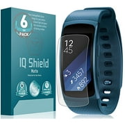 IQ Shield Matte Screen Protector Compatible with Samsung Gear Fit2 (Gear Fit 2)(6-Pack) Anti-Glare Anti-Bubble Film