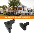 thumbnail image 3 of Daily Mix Store RV Table Board Buckles Trailer Foldable Outdoor Table Cabinet Board Rotary, 3 of 9