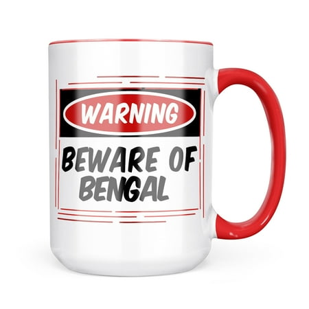 

Neonblond Beware of the Bengal Cat from United States Mug gift for Coffee Tea lovers