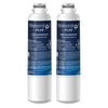 Waterdrop Plus DA29-00020B Refrigerator Water Filter, NSF 401&53 Certified to Reduces Lead, Cyst, Benzene and More, Compatible with Samsung DA29-00020B, DA29-00020A, HAF-CIN/EXP, 46-9101 (Pack of 2)