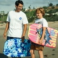 thumbnail image 5 of Maui and Sons 33 inch Lightweight Bodyboard with Leash - Shark Sunglasses in Pink and Blue, 5 of 7