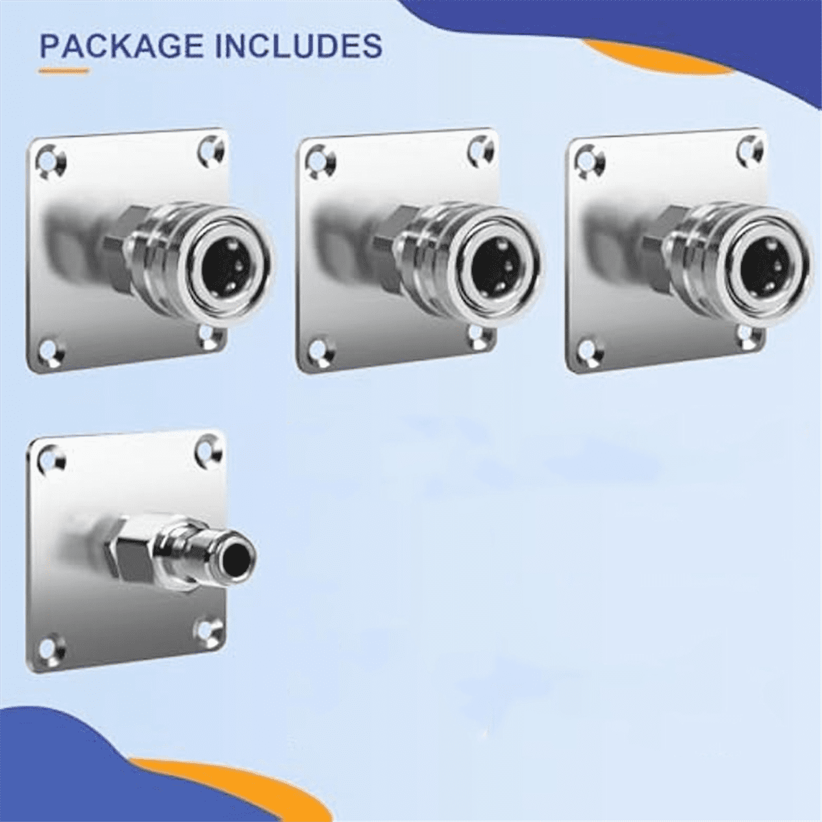 Foam Cannon Holder,Pressure Washer Holder,1/4Quick Connect Automatic Foam Cannon Mount,Pressure Washer Nozzle Tip Holder,3 * foam cannon holder 1 * foam holder