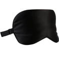 thumbnail image 3 of Miangastore Soft Sleeping Blindfold Black Silk 1Set for Relaxation and Travel Nap, 3 of 4