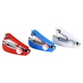 thumbnail image 3 of unbranded 3Pcs Mini Sewing Machine Handheld for Beginners Basic Sewing Automatic Feed Red White Blue, 3 of 8