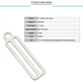 thumbnail image 2 of 6X Scuba Diving Diving Sidemount BCD Fixing Buckle Rope Retainer for 2Inch Webbing Diving Accessories, 2 of 6