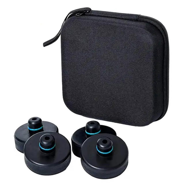 Almencla 4 Pieces Lifting Jack Pad with Storage Case Rubber Accessories for Y