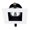 Black/White, variant on R2ASDT-F830-BKWT-WAC Lighting-Aether 1 LED Square Downlight Trim-Black/White Finish-40 Beam Spread-3000 Color Temperature-85 Color Rendering Index