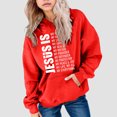 thumbnail image 4 of Gubotare Toddler Hoodie Girl Hoodies for Girls Long Tops Sleeve Girls Pullover Hoodies Kids Sweatshirts Letter Clothes Girls 3T 4T (Red,3-4 Years), 4 of 6