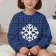 thumbnail image 5 of Cowsor Girls Sweatshirts Kids Cute Graphic Crewneck Pullover Tops Xmas Long Sleeve Holiday Shirts, 5 of 7