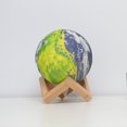 thumbnail image 3 of 3D Painted Moon Planet Light Bedroom Bedside Children's Hand-painted Graffiti Moon Atmosphere Night Light Starry Table Lamp, 3 of 5