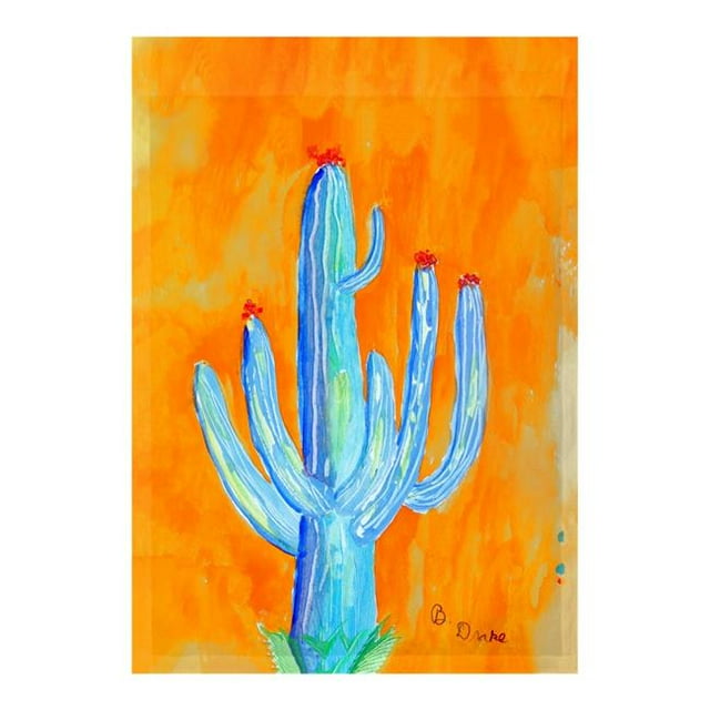 Betsy Drake FL1110 Drapeau Cactus Haut de 12,5 x 18 Po