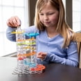 thumbnail image 2 of Fat Brain Toys Trestle Tracks Builder Set - 73-Piece Modular Marble Run, Ages 8+, 2 of 7
