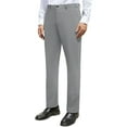 thumbnail image 2 of sogami Men's Stretch Dress Pants Expandable Waistband Flat Front Casual Pants, 2 of 6