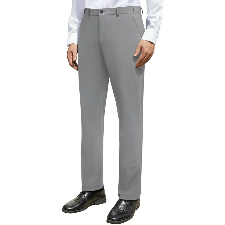 Alimens & Gentle Men's Stretch Dress Pants Expandable
