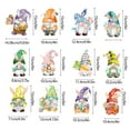 thumbnail image 3 of 12Pcs Happy Easter Magnets Easter Eggs Bunny Gnome Magnetic Stickers Easter Fridge Magnets Easter Refrigerator Magnets for Mailbox Metal Door Garage Car Home Spring Easter Decorations, 3 of 6