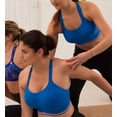 thumbnail image 4 of Panache Racerback Non-Wire Sports Bra (7341R),28FF,Retro Blue, 4 of 5