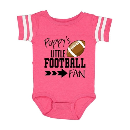 

Inktastic Poppy s Little Football Fan Gift Baby Boy or Baby Girl Bodysuit