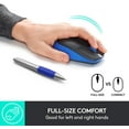 thumbnail image 2 of Logitech M190 Wireless Mouse Full Size Comfort Curve Design 1000Dpi Blue, 2 of 6