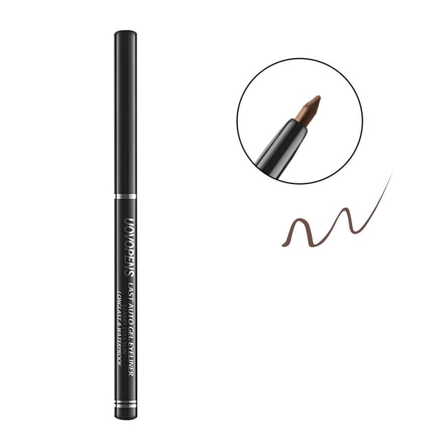 CAIROYAR Delineador de ojos portátil de color intenso, duradero, resistente al agua, tamaño A6