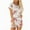 White, variant on Shorts for Women,Clearance Fashion Womens Summer Loose Floral Printed Knot Strap Short Jumpsuit Rompers