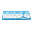 thumbnail image 2 of Tachiuwa 98keys mechanical keyboard DIY Office Transparent Blue, 2 of 9