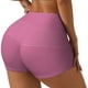thumbnail image 1 of Fotbe Gingham Shorts Sin Costuras – Shorts Deportivos de Cintura Alta para Mujer, Elásticos para Gimnasio, Yoga, Running o Ciclismo-Small, 1 of 8