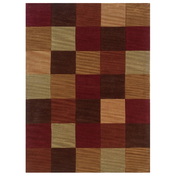 Linon Home Decor Trio Area Rug Collection, Beige and Sage, 1.83' x 2.83'