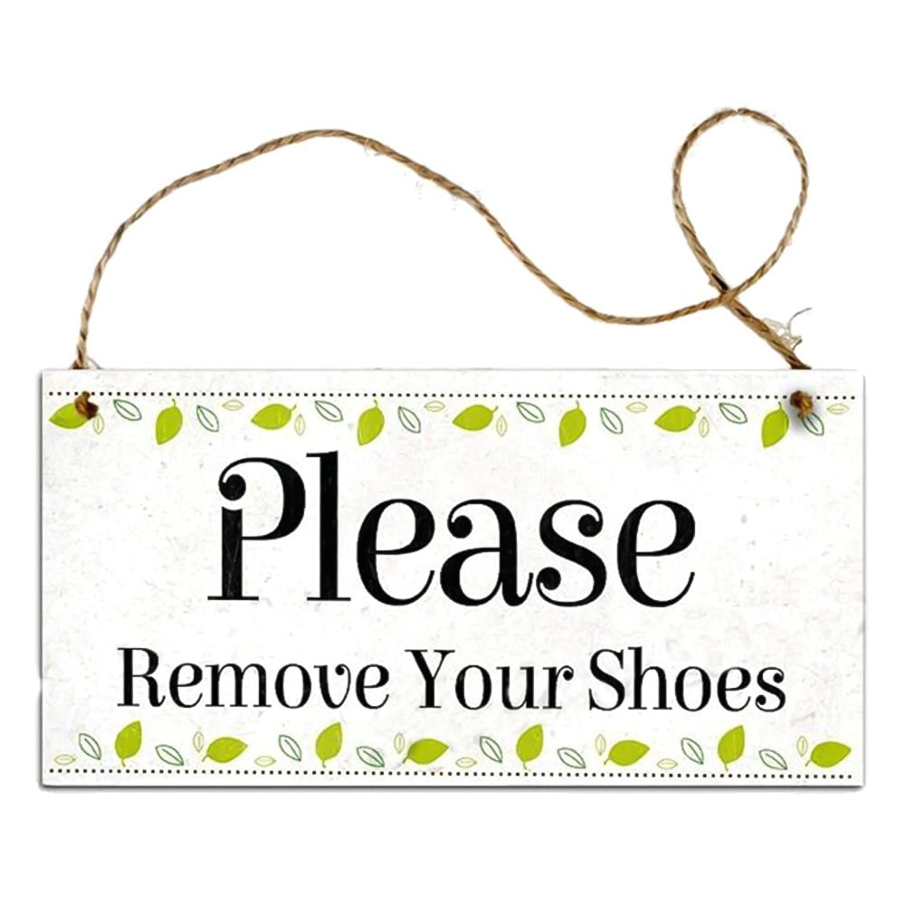 Home Door Decor Plaque Sign Board,Wall Craft Please