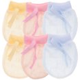 thumbnail image 1 of FELTECHELECTR 3 pares de manoplas antiarañazos para recién nacidos, guantes para bebés de 6 a 12 meses, manoplas antiarañazos para bebés, 1 of 5