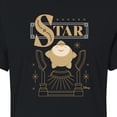 thumbnail image 3 of Disney Wish - Star Badge  - Juniors Cropped Cotton Blend T-Shirt, 3 of 5