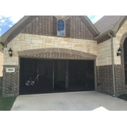 Lifestyle Screens Garage Door Screen (Brownstone, 6'Wx7'H; 17x20 Black Superscreen)