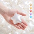 thumbnail image 1 of Bolitas Estrella TRENDPLAY 100 unidades Perla Blanca 6 cm Plástico No Tóxico, 1 of 9