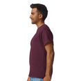 thumbnail image 4 of Gildan Ultra Cotton T-Shirt for Adult Men’s Short Sleeve Maroon Color Tee, Size 2XL, 4 of 5