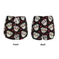 thumbnail image 3 of Balery PUG Pattern Women's Running Shorts with Liner 2 Pockets Elastic Workout Athletic Gym Yoga Shorts-X-Large, 3 of 7