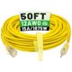 thumbnail image 1 of Cable de extensión POWGRN, 50 pies, 12/3, 15 A, 1875 W, impermeable, resistente, 1 of 7