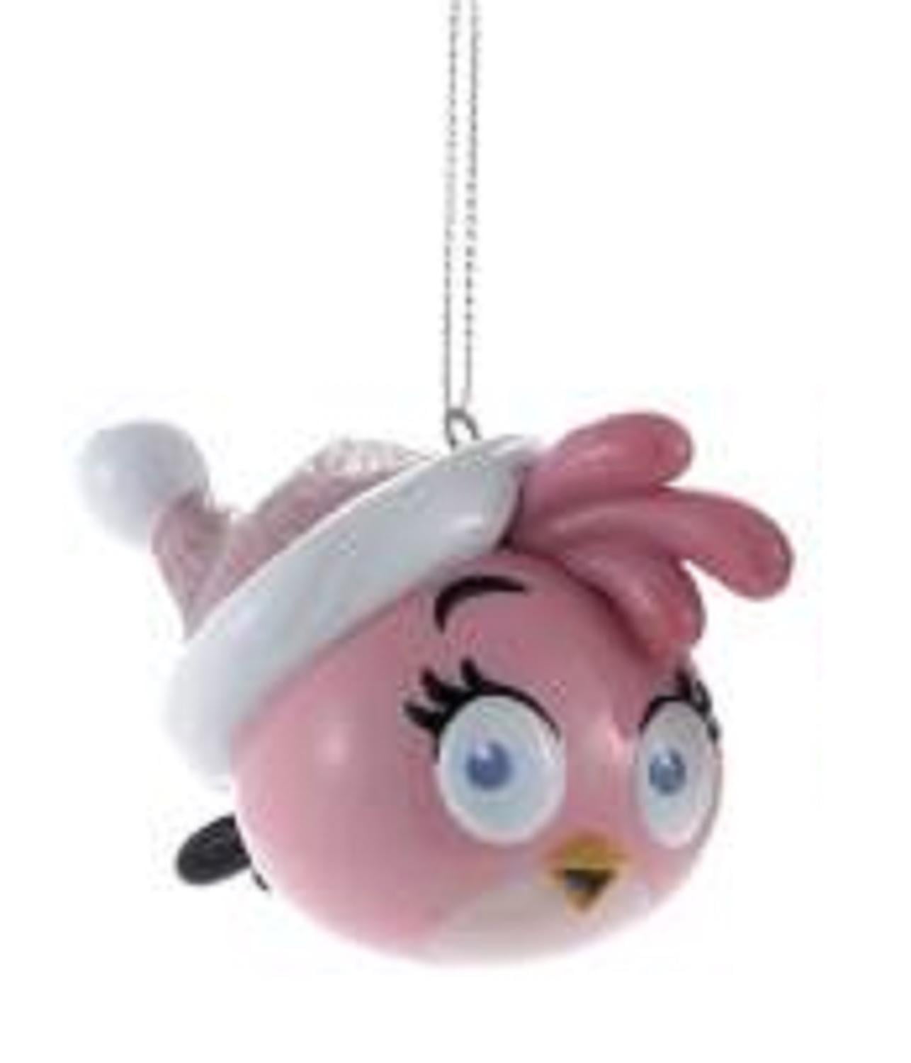angry birds pink bird plush