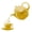 golden, variant on 3D DIY Teapot Shape Wall Clock Acrylic Mirror Clock Modern Kitchen Home Decor Wall Sticker Hollow Digital Clock watch home clock